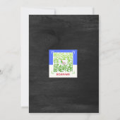 Friseurgeschäft/Einladungskarte Einladung (Rückseite)