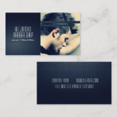 Friseurgeschäft, Salon Business Card Visitenkarte (Vorne/Hinten)