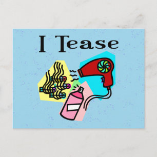 Friseurgeschenke Postkarte