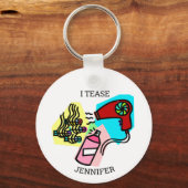 Friseurgeschenke Schlüsselanhänger (Vorderseite)