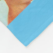 Friseurgitter der 60er Jahre Fleecedecke (Ecke)