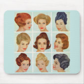 Friseurgitter der 60er Jahre Mousepad (Vorne)