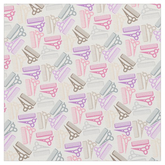 Friseurhairstylist-Gewebe Stoff (Nahaufnahme)