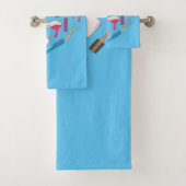 Friseurhandwerkzeug Badhandtuch Set (Insitu)