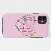 Friseurhandwerkzeug Case-Mate iPhone Hülle (Rückseite (Horizontal))