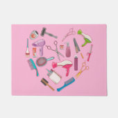 Friseurhandwerkzeug Fußmatte (Vorderseite)