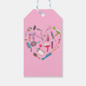 Friseurhandwerkzeug Geschenkanhänger (Rückseite)