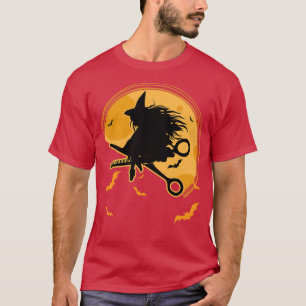 Friseurhexe Halloween T-Shirt