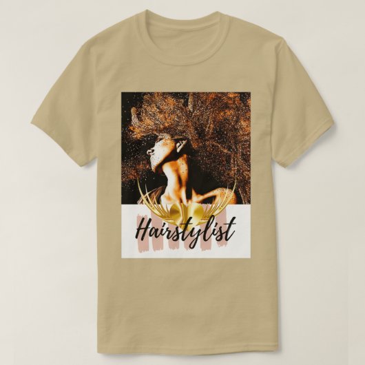 Friseurin 1 T-Shirt (Design vorne)