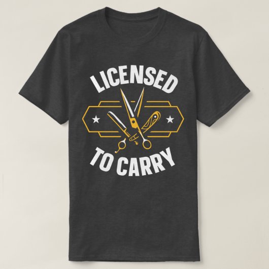 Friseurin 1 T-Shirt (Design vorne)