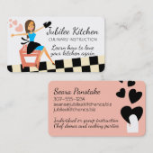 Friseurin Koch-Klasse Koch Visitenkarte (Vorne/Hinten)