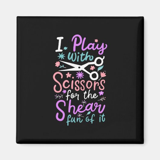 Friseurin Magnet (Vorne)