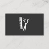 Friseurin | Modern Treuekarte (Rückseite)