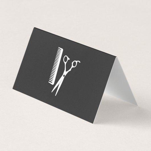 Friseurin | Modern Visitenkarten (Rückseite)