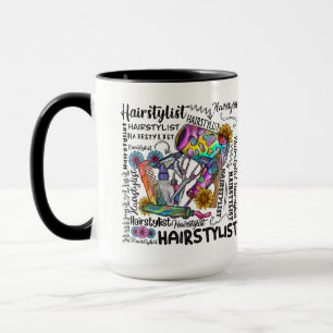 Friseurin - Personalisierte Mug Tasse