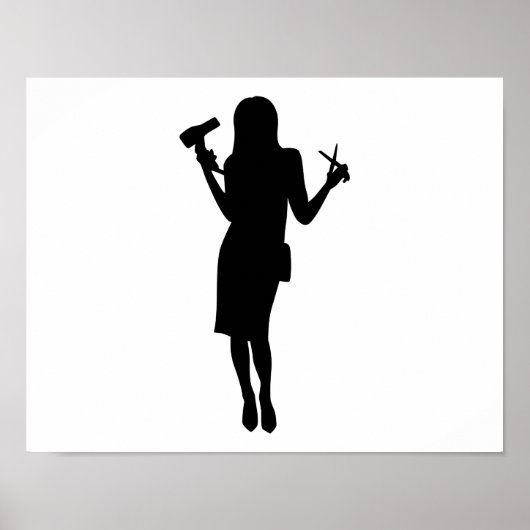 Friseurin Poster (Vorne)