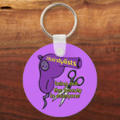 Friseurin-Schlüsselanhänger Schlüsselanhänger (Vorderseite)