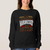 Friseurin Sweatshirt (Vorderseite)