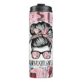 Friseurin Thermosbecher (Vorderseite)