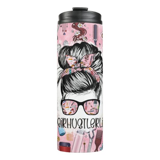 Friseurin Thermosbecher (Vorderseite)