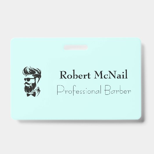 Friseurladen und Friseursalon Ausweis (Vorderseite)
