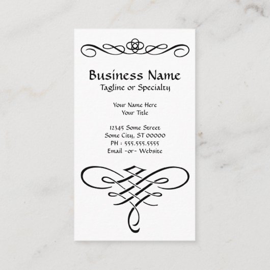 Friseurmast Visitenkarte (Rückseite)