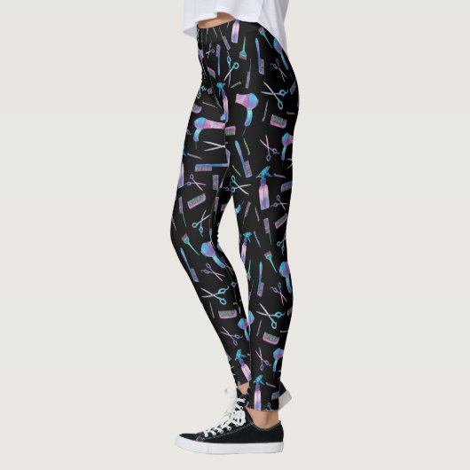 Friseurmuster Leggings (Links)