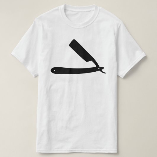 Friseurrasiermesserikonen T-Shirt (Design vorne)