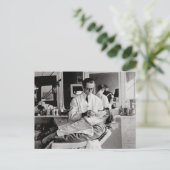 Friseursalon, 1923 postkarte (Stehend Vorderseite)