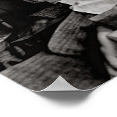 Friseursalon, 1923. Vintages Foto Poster (Ecke)