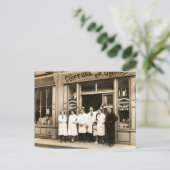Friseursalon, 1930 postkarte (Stehend Vorderseite)