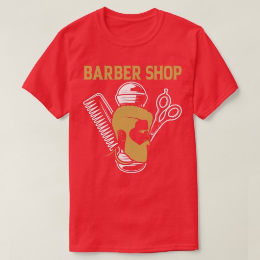 Friseursalon 2 T-Shirt (Design vorne)
