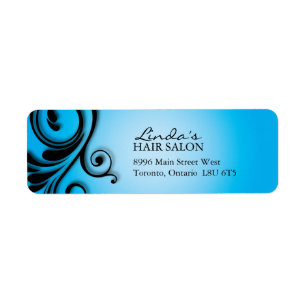 Friseursalon-Adressen-Etiketten