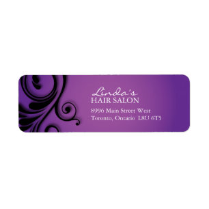 Friseursalon-Adressen-Etiketten