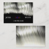 Friseursalon-Art-Visitenkarten Visitenkarte (Vorne/Hinten)