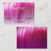 Friseursalon-Art-Visitenkarten Visitenkarte (Vorne/Hinten)