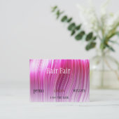 Friseursalon-Art-Visitenkarten Visitenkarte (Stehend Vorderseite)