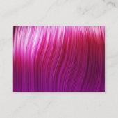 Friseursalon-Art-Visitenkarten Visitenkarte (Rückseite)