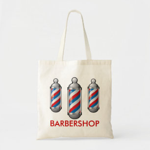Friseursalon Barberpole Taschen-Tasche Tragetasche