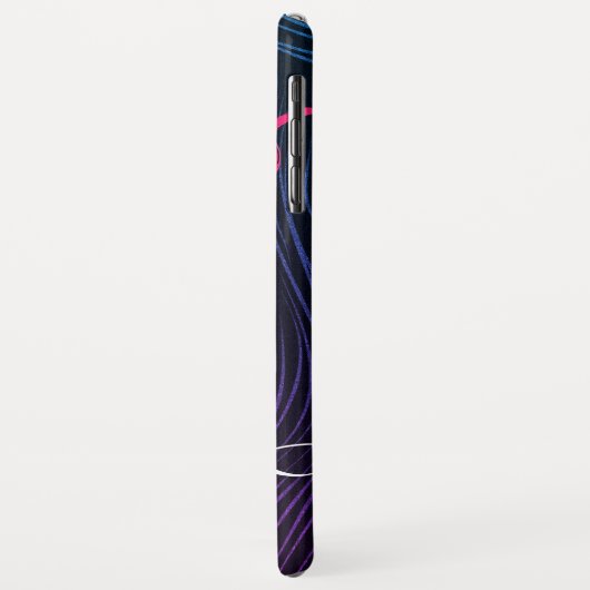 Friseursalon Beauty Rose Goldschere Case-Mate iPhone Hülle (Hinten/Links)