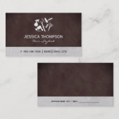 Friseursalon Beruflich Visitenkarte (Vorne/Hinten)