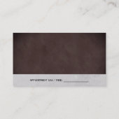 Friseursalon Beruflich Visitenkarte (Rückseite)