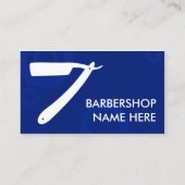Friseursalon Blue Ringe Termin Erinnerung (Rückseite)