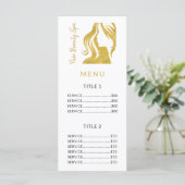 Friseursalon - Dienstleistungen der einfachen Gold Programm (Stehend Vorderseite)