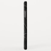 Friseursalon Fairstylist Moderne Black Gold Schere Case-Mate iPhone Hülle (Hinten/Rechts)