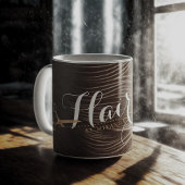 Friseursalon Fairstylist Moderne Black Gold Schere Kaffeetasse