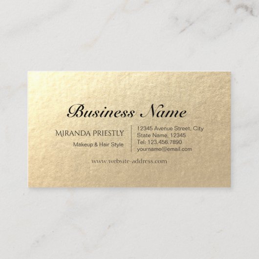 Friseursalon Fairstylist Moderne Orange Goldschere Treuekarte (Rückseite)