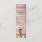 Friseursalon Faltkarte Terminkarte (Außenseite Aufgefaltet)