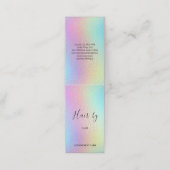 Friseursalon Faltkarte Terminkarte (Außenseite Aufgefaltet)