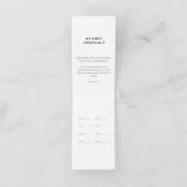 Friseursalon Faltkarte Terminkarte (Innenseite Aufgefaltet)